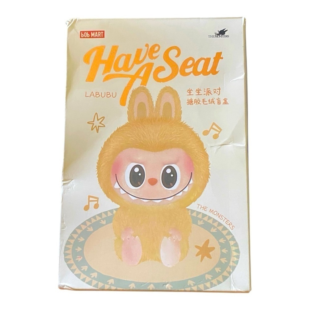 NWT-POP MART-LABUBU-HAVE A SEAT